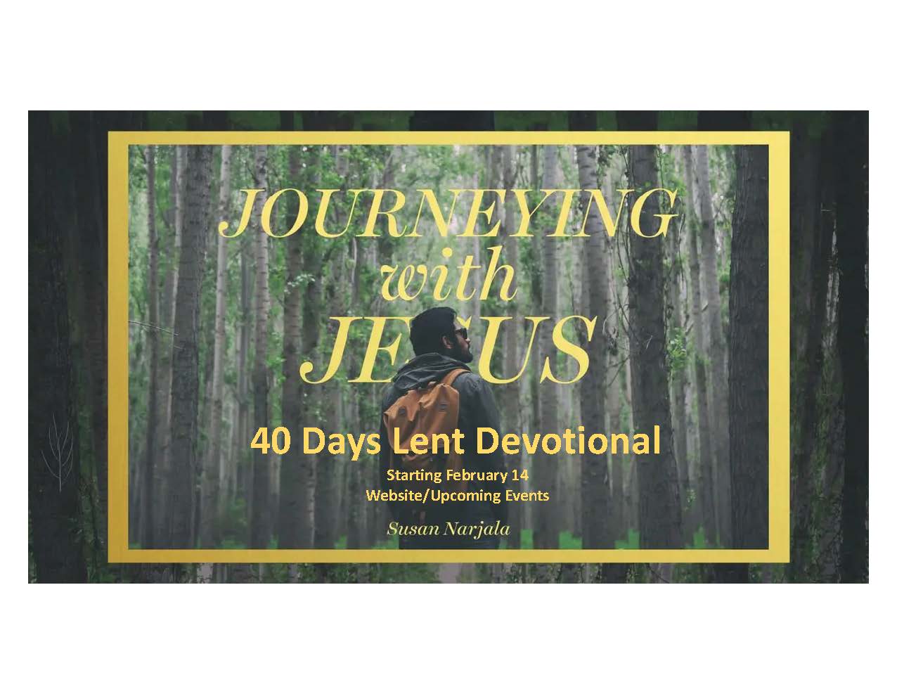 40 Days Lent Devotional